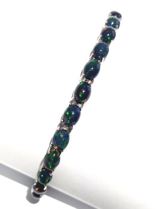 Sans prix de réserve - Bracelet Argent Opale, Bijoux, Sacs & Beauté, Bijoux anciens