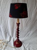 Lampe - Bois - Lampe dambiance tamisée, Antiquités & Art, Curiosités & Brocante