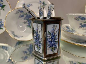 Royal Albert - Service à thé (16) - Forget- me-not -