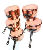 Cuivres de Faucogney - Ensemble de casseroles - Cuivre -