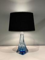 Val Saint Lambert - René Delvenne - Lampe de table - Cristal, Antiek en Kunst