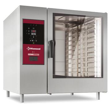 Combi-steamer | Elektrisch | 10x GN 2/1 + Cleaning | Stoom, Verzenden