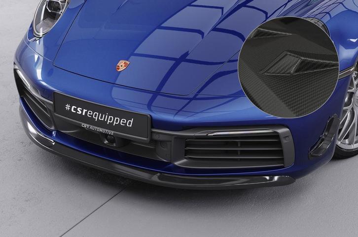 Cupspoilerlip met ABE voor Porsche 911/992 CSL461-M, Auto-onderdelen, Carrosserie, Nieuw, Verzenden