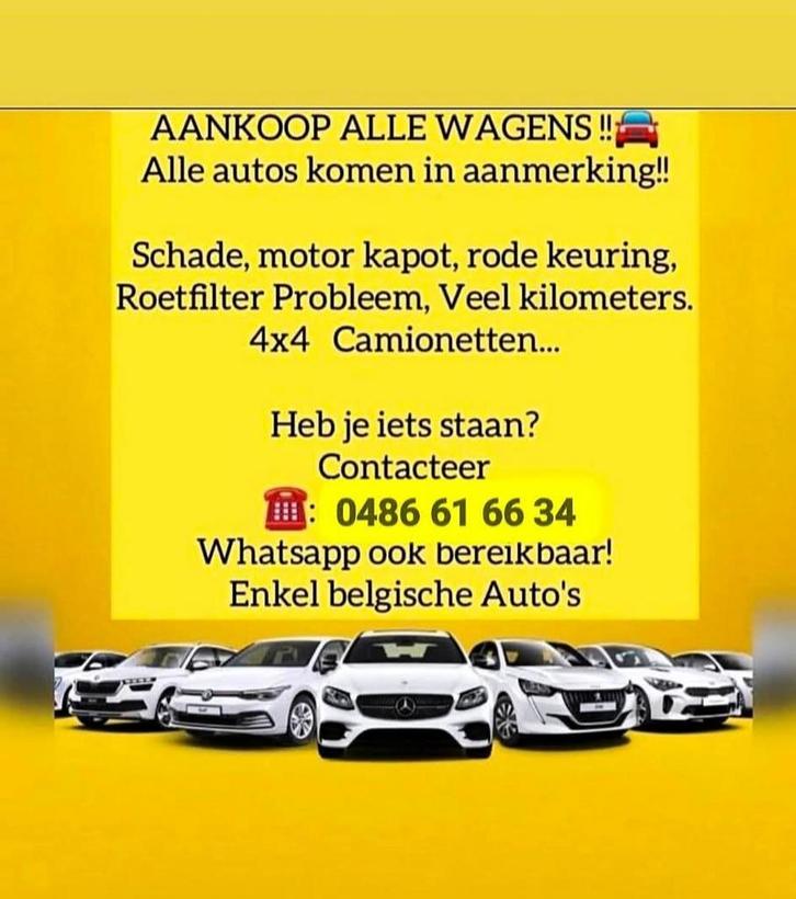Auto Opkoper Export WIJ KOPEN ALLE WAGENS, Auto diversen, Auto Inkoop, Export erkend
