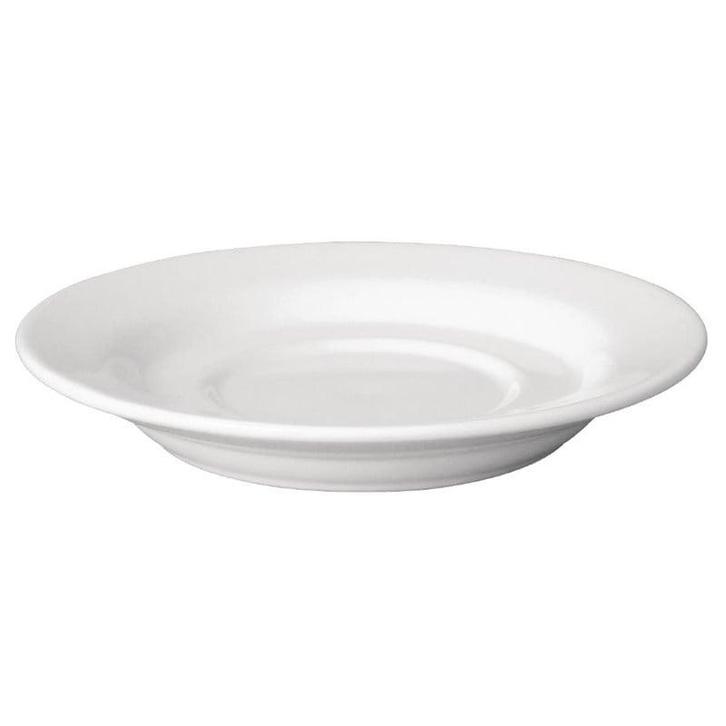 Schotels | CAFÉ | Keramiek | Wit | 12 Stuks | Ø158mm, Zakelijke goederen, Horeca | Keukenapparatuur, Nieuw in verpakking, Verzenden