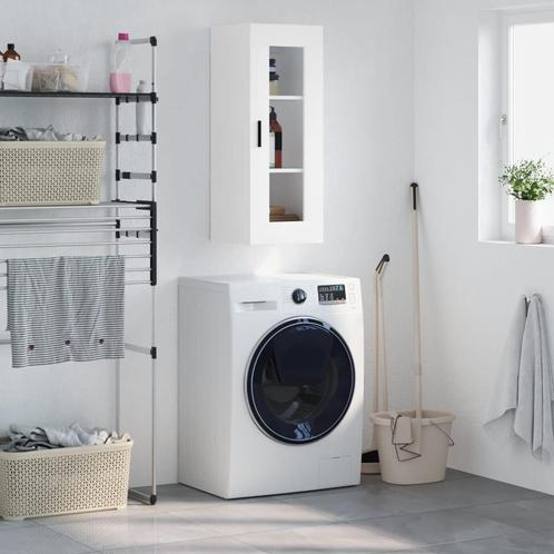 vidaXL Wandkast 34,5x34x90 cm wit, Huis en Inrichting, Kasten | Dressoirs, Nieuw, Verzenden