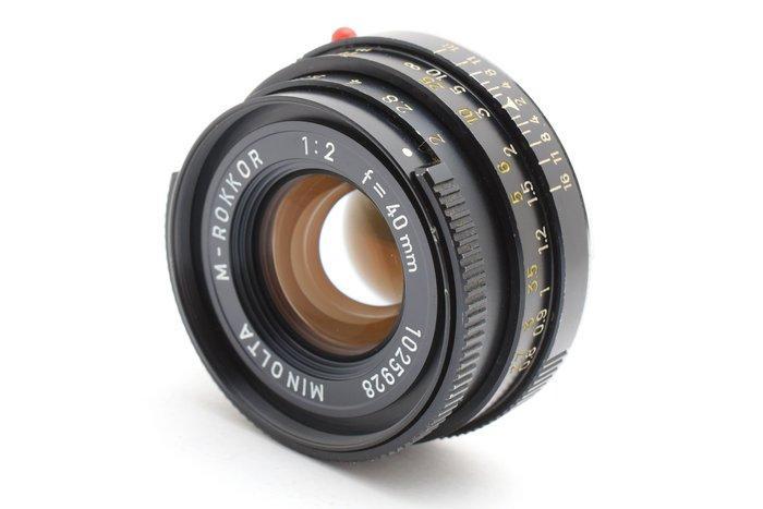 Minolta M-ROKKOR 40mm f/2 Prime Lens Cameralens, Collections, Appareils photo & Matériel cinématographique