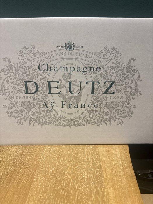 2019 Deutz, Rosé millésimé - Champagne Rosé - 6 Flessen, Verzamelen, Wijnen