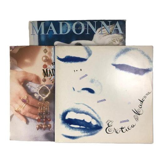 Madonna - 3 LP set of Madonna - Diverse titels - Vinylplaat, CD & DVD, Vinyles Singles