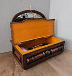 Juwelen kabinet / Kaptafel kist - Sieradendoos - Hout, Antiek en Kunst
