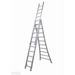DAS Atlas ladder 3 delig, Doe-het-zelf en Bouw, Ladders en Trappen, Nieuw, Verzenden