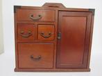 Doos - Hout - Houten naaidoos, toegang