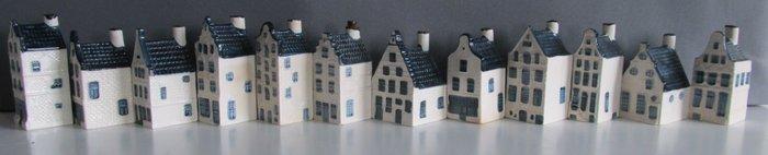 KLM-huisje - Rynbende - Delfts Blue - Twaalf KLM huisjes, Antiek en Kunst, Antiek | Wandborden en Tegels