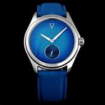Aryon - Minimal Enamel Blue Automatic Watch - Limited, Nieuw