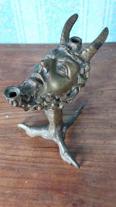 Olielamp - Brons, Antiek en Kunst, Antiek | Overige Antiek