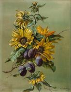 Virginie COKELBERGHE (1893-1967) - Fleurs et fruits, Antiek en Kunst, Kunst | Schilderijen | Klassiek