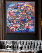 Ksavera - Cubism A1346 - abstract painting on XXL canvas