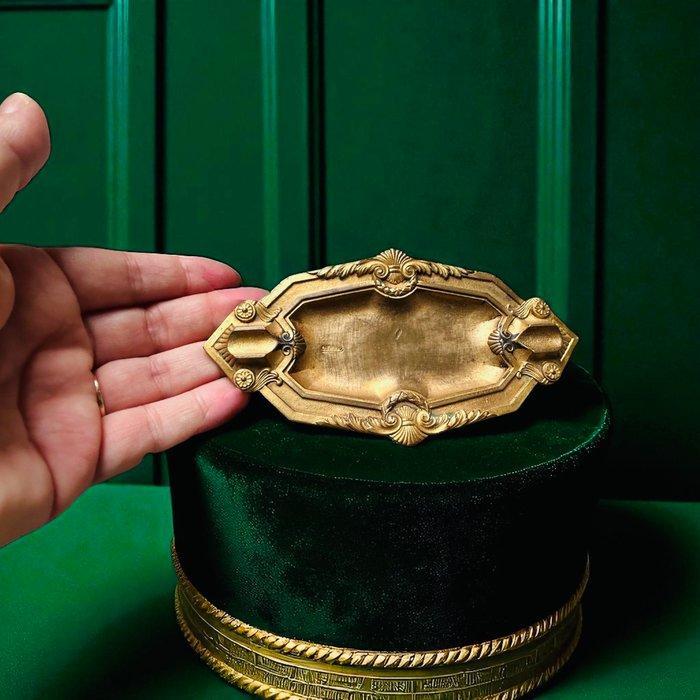 Octave Lelièvre - O. Lelièvre - Asbak - Gilt bronze ashtray, Antiek en Kunst, Curiosa en Brocante