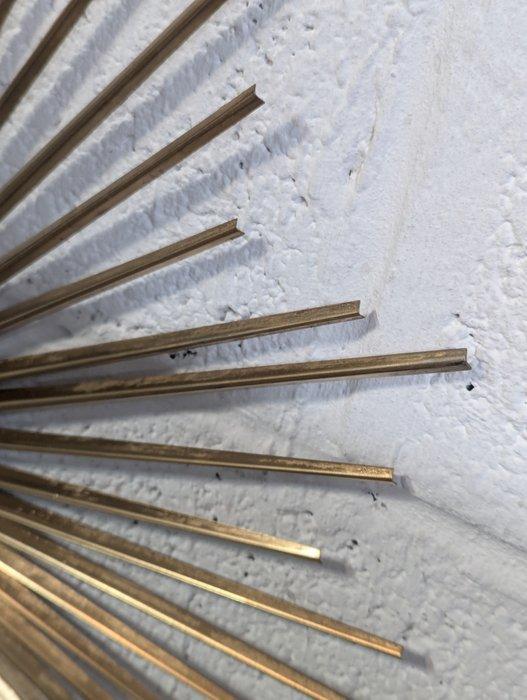 Spiegel - Metaal - Spiegel chaty Vallauris, Antiek en Kunst, Curiosa en Brocante