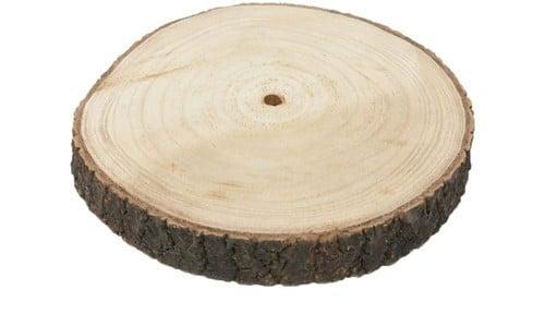 Boomstamschijf Paulonia Apollonia ca. 28-30 cm, Hobby en Vrije tijd, Knutselen, Nieuw