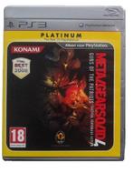 Metal Gear Solid 4 Guns of the Patriots-Platinum, Ophalen of Verzenden, Nieuw