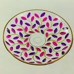 Secoloventesimo - Schotel - Leaves gold n purple, Antiek en Kunst, Antiek | Meubels | Tafels