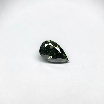 1 pcs Diamant (Natuurlijk gekleurd) - 1.59 ct - Peer - Fancy