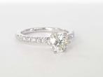 Verlovingsring - 18 karaat Witgoud - 1.05ct. tw. Diamant