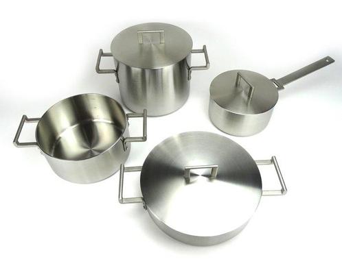 Alessi - David Chipperfield - Kookpottenset - Convivio -, Antiek en Kunst, Kunst | Designobjecten