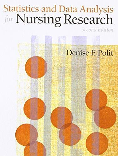 Statistics And Data Analysis For Nursing Research, Boeken, Overige Boeken, Gelezen, Verzenden