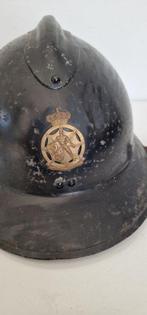 Belgique - Casque Adrian Belga M31, défense civile - Casque, Verzamelen, Militaria | Tweede Wereldoorlog