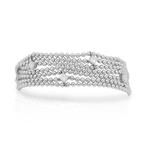 Armband - 18 karaat Witgoud -  3.01ct. tw. Diamant