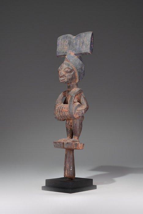 Bâton - Bois - Yoruba - Nigeria, Antiquités & Art, Art | Art non-occidental