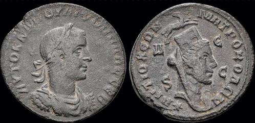 247-249ad Seleucis and Pieria Antioch Philip Ii Ae oktass..., Postzegels en Munten, Munten en Bankbiljetten | Verzamelingen, Verzenden