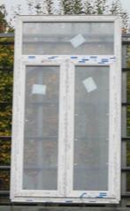pvc raam , chassis van 119 x 213  wit, Nieuw, Ophalen of Verzenden