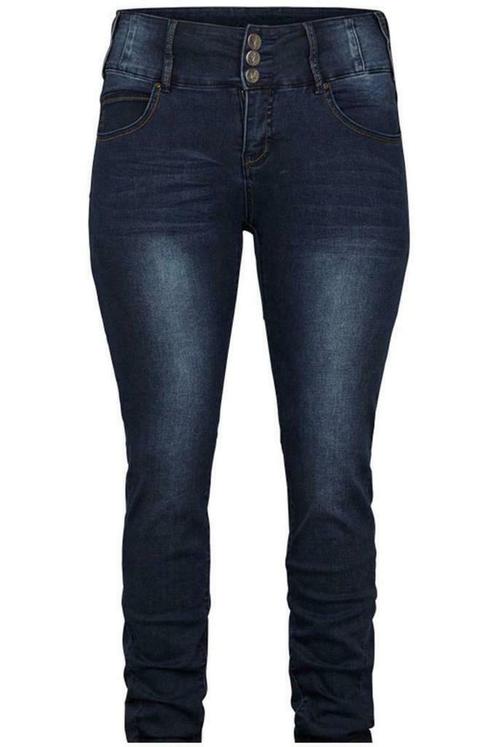 Jeans Adia Rome dubbel taille knoop maat 52, Kleding | Dames, Broeken en Pantalons, Verzenden