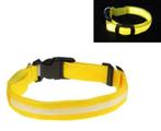 LED Halsband GEEL, Verzenden, Nieuw