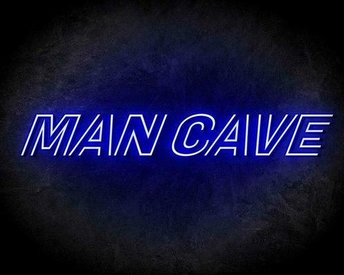 MAN CAVE neon sign - LED neon reclame bord neon letters v..., Articles professionnels, Horeca | Autre, Envoi