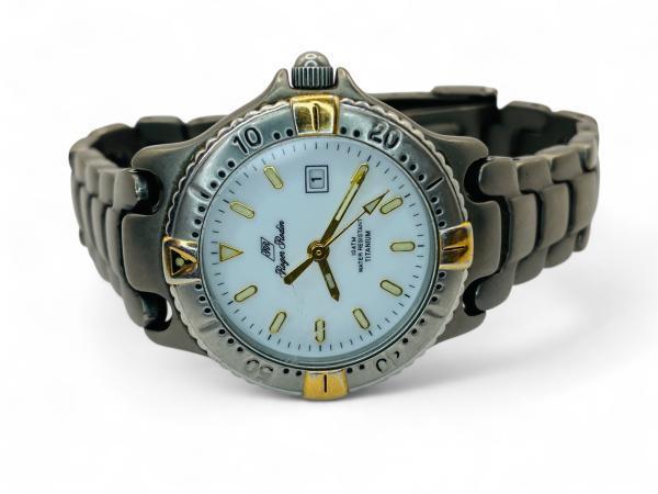 Veiling - Roger Rodin | Tweekleurig Titanium Duiker-stijl Ho, Handtassen en Accessoires, Horloges | Antiek
