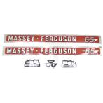 Stickerset Massey Ferguson 65 Massey Ferguson MF65, Nieuw