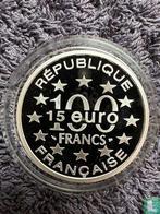 Frankrijk 100 francs / 15 euro 1997 (PROOF) Wenceslas Wa..., Verzenden, Frankrijk, Losse munt, Goud