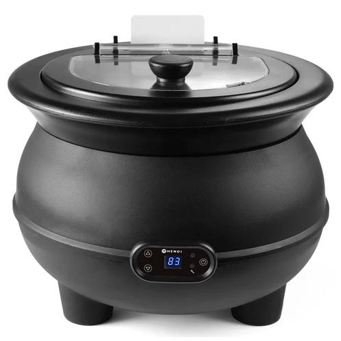 Soepketel | Zwart | 8L | 65°C/95°C | 0.45kW | Touchscreen |, Zakelijke goederen, Horeca | Keukenapparatuur, Nieuw in verpakking