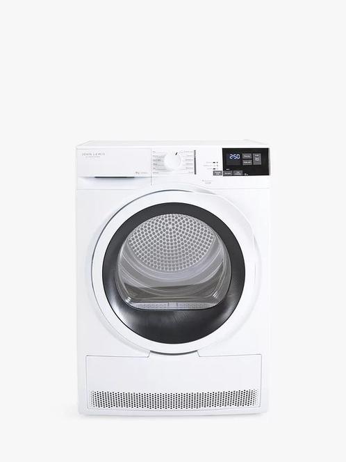 John Lewis Jltdh15 (nieuw Model) Warmtepompdroger 8kg, Elektronische apparatuur, Droogkasten, Ophalen of Verzenden