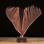 Corail fouet de mer sur socle en bois - Ellisella grandis -