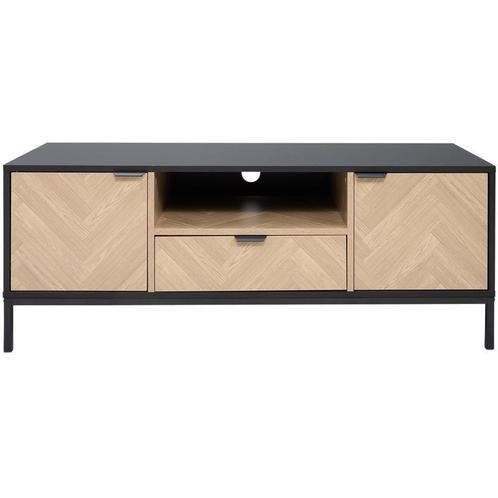 TV-kast met visgraatmotief - 120 x 40 x 45 cm, Audio, Tv en Foto, Vintage Televisies, Nieuw, Verzenden