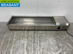 RVS Opzetvitrine Opzet koelvitrine saladière 6 x 1/3 GN 150, Zakelijke goederen, Ophalen of Verzenden, Nieuw in verpakking