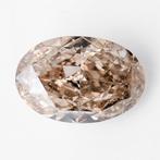 1 pcs Diamant - 0.50 ct - Briljant, Ovaal Briljant - Natural