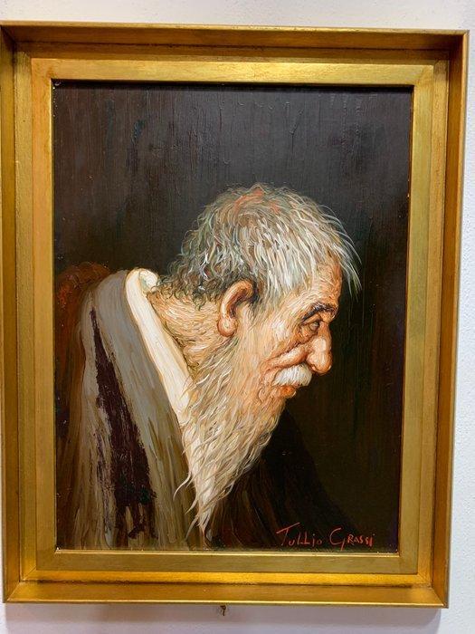 Tullio Grassi (1946-2011) - Profilo, Antiek en Kunst, Kunst | Schilderijen | Klassiek