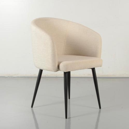 Frontseat Gentle kuipstoel, zand, 4-poot onderstel, Huis en Inrichting, Stoelen, Gebruikt, Ophalen of Verzenden