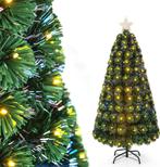 Kerstboom met verlichting - Kunstkerstboom - 150 cm - Met st, Diversen, Kerst, Verzenden, Nieuw